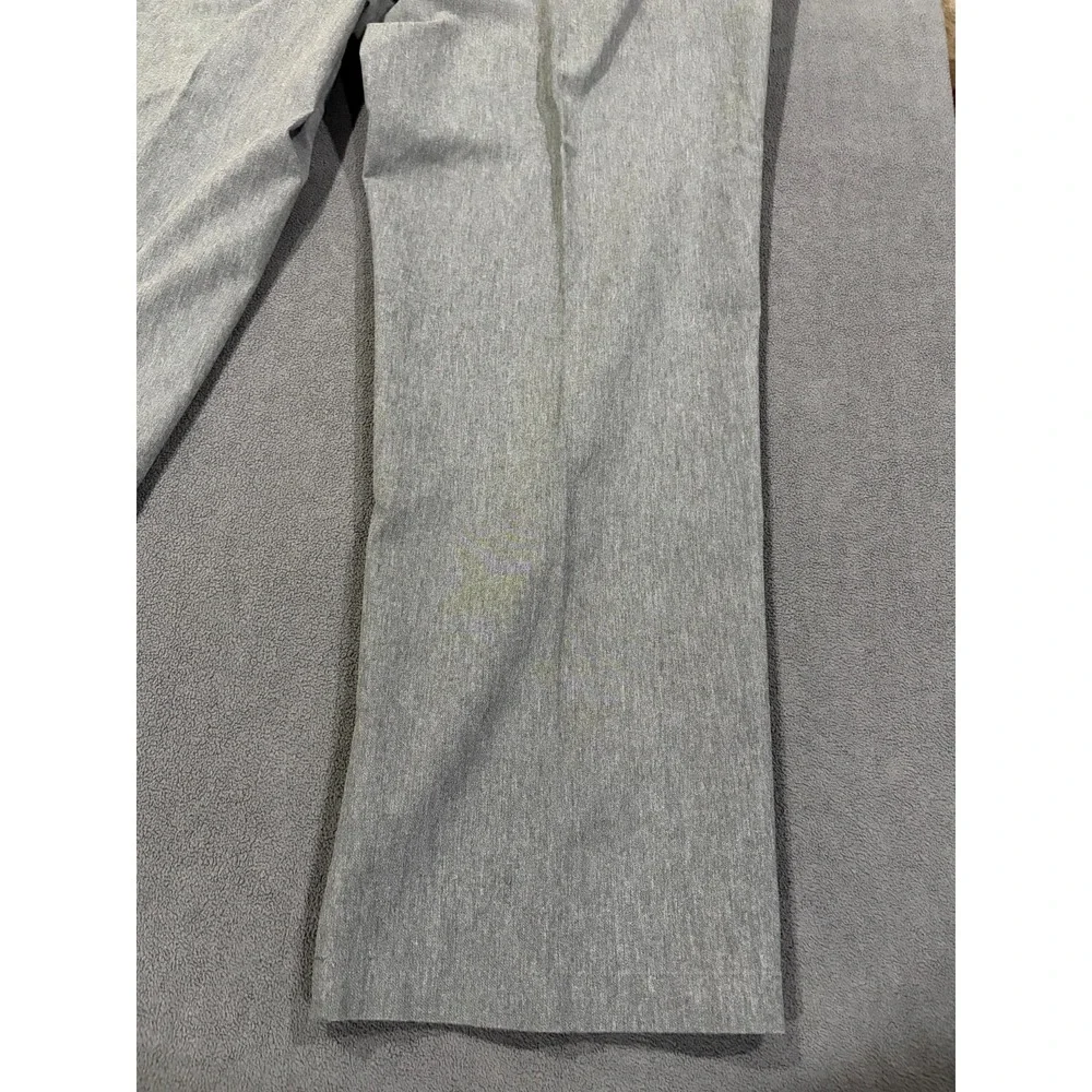 Croft‎ & Barrow Chino Pants Mens 36x30 Gray Cotton Stretch Easy Care Classic Fit